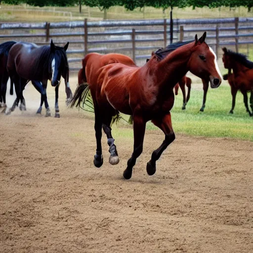 Image similar to horses. Why did it have to be horses?