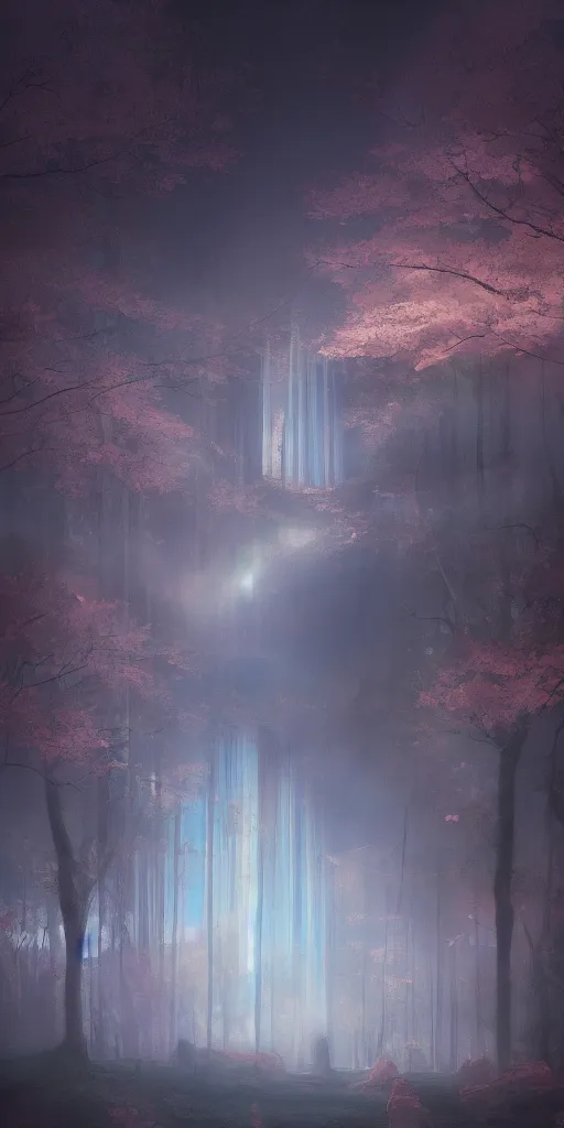 Prompt: a painting of the place we go when we die, digital art, beautiful soft render, hd, ethereal