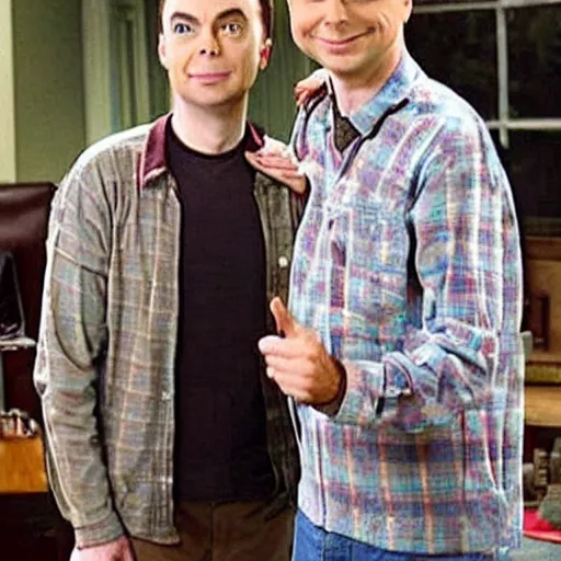 Image similar to sheldon cooper and his husband