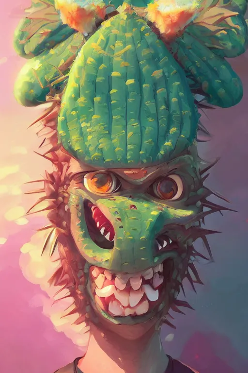 Image similar to creature animal sushi cristal very big eye roots cactus elemental flush of force nature micro world fluo fishscale, art gta 5 cover, official fanart behance hd artstation by jesper ejsing, by rhads, makoto shinkai and lois van baarle, ilya kuvshinov, ossdraws