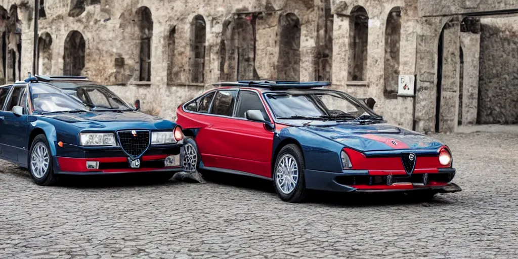 Prompt: “2022 Lancia 037”