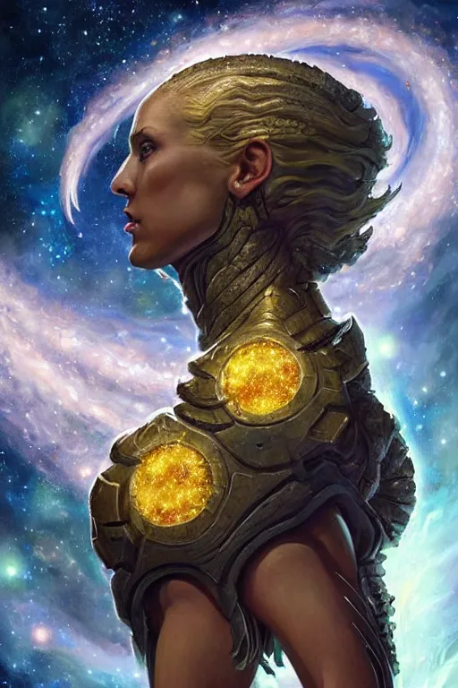 Prompt: beautiful oil painting with high detail of a wise Space ent((((((Melting)))))) made of stars and plasma, hybrid from dungeons and dragons and art direction by James Cameron ;by artgerm; wayne reynolds art station; cinematic quality character render; low angle; ultra high quality model; production quality cinema model