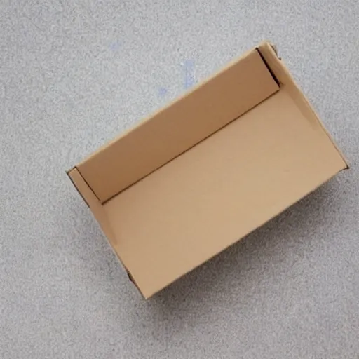 Image similar to fragile cardboard box, image white background, damaged box