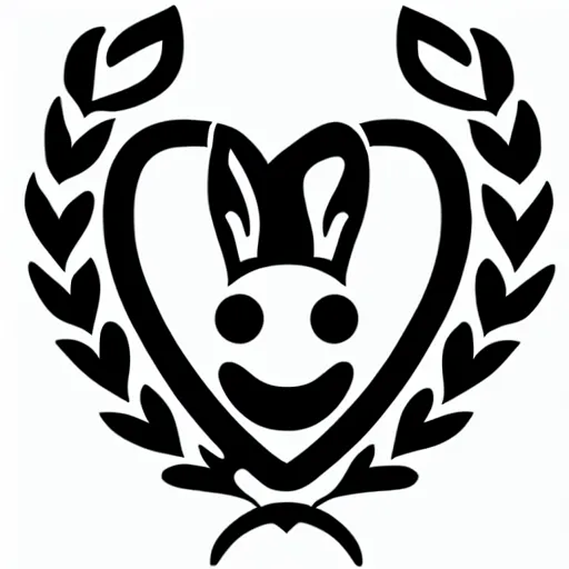 Prompt: simple, minimal, logo of a jewelry, crown and / or diamond, vector, style of march hares