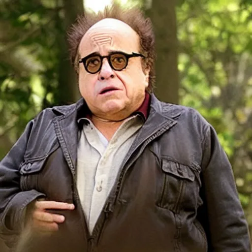 Image similar to danny devito as edward cullen, movie still