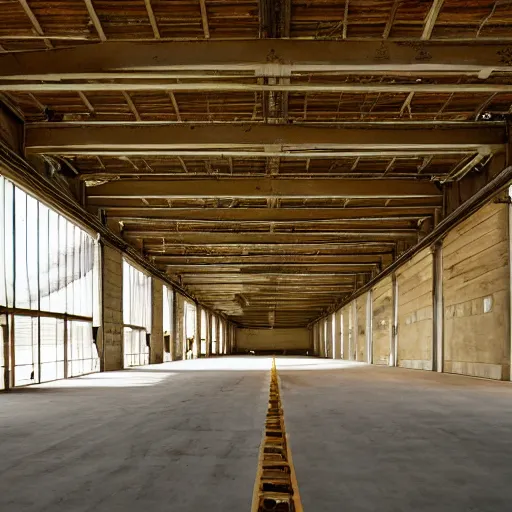 Image similar to inside the Grain Storage Building, pov