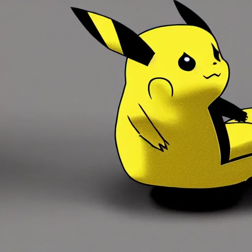 Image similar to an armchair in the shape of pikachu