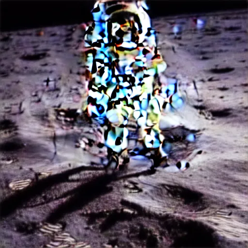 Prompt: the moon landing was fake