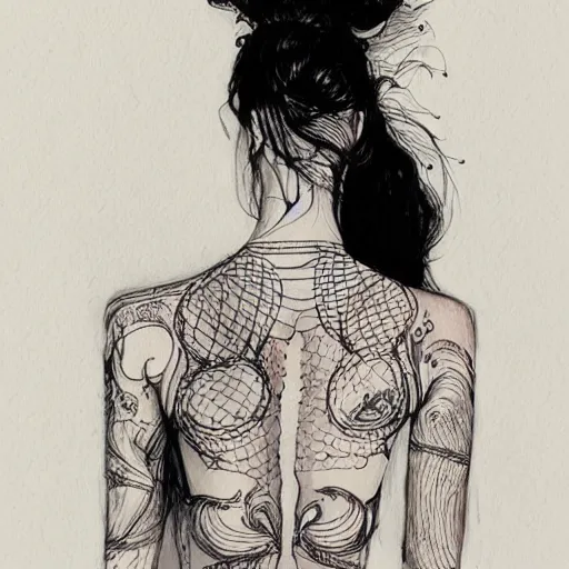 Image similar to Artwork by Kaethe Butcher