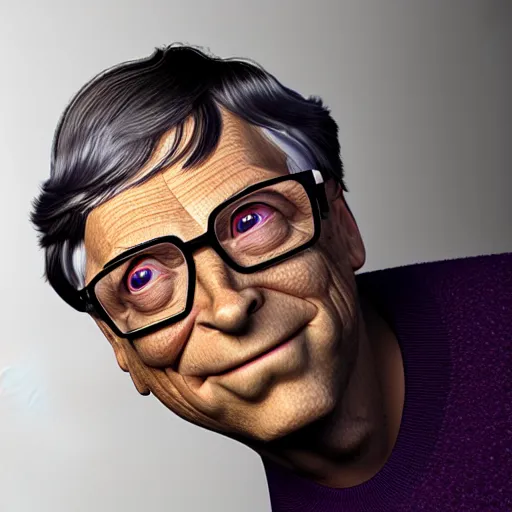 Prompt: bill gates fused into grape, ( ( ( sweater ) ) ), hyperdetailed, artstation, cgsociety, 8 k