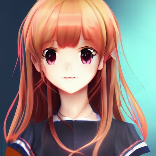 Prompt: headshot portrait of Monika from Doki Doki Literature Club, drawn by WLOP, by Avetetsuya Studios, anime manga panel, trending on artstation