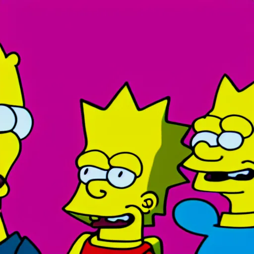 Prompt: bart simpson on lsd 4 k quality super realistic