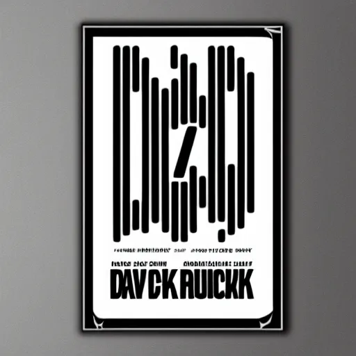 Image similar to black on white graphic poster, in style of david rudnick, acid, y 2 k