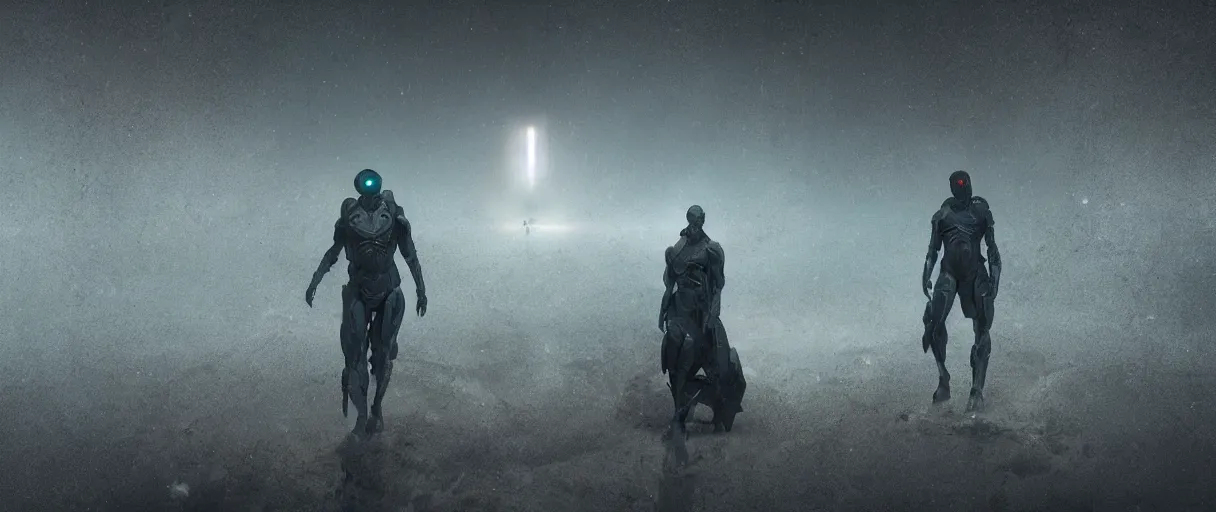 Prompt: centered rule of thirds 5 0 mm film still of the hyperintelligent technological singularity soul, 3 d render octane, sharp focus, art by greg rutkowski