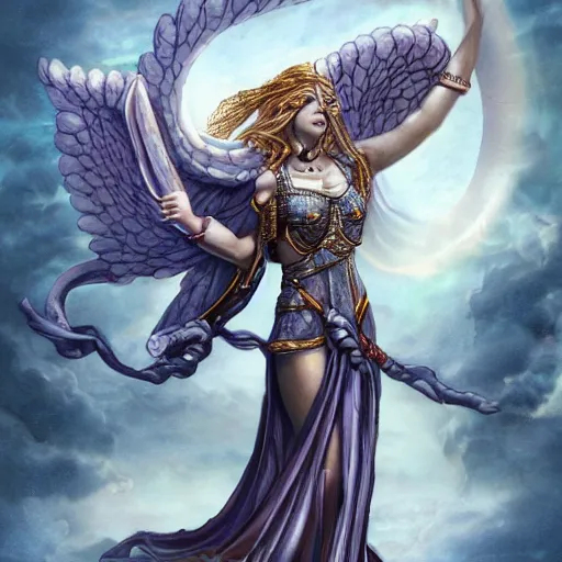 Image similar to goddess of war