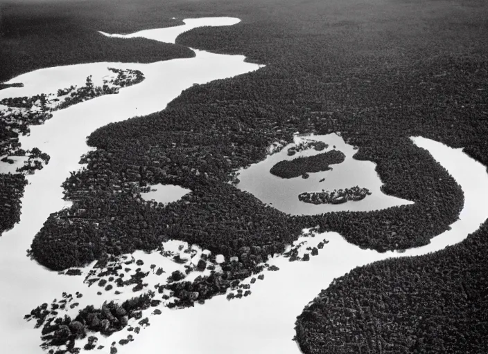 Prompt: australia in the far future, photo, ansel adams