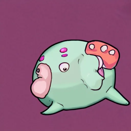 Image similar to Blobfish in JoJo's Bizzare Adventures