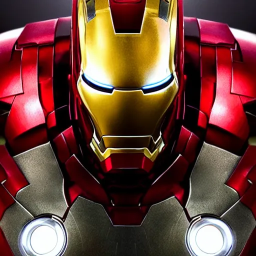 Image similar to photorealistic shockingly amazing portrait of Iron Man extremely detailed, made by wlop and maxwell boas