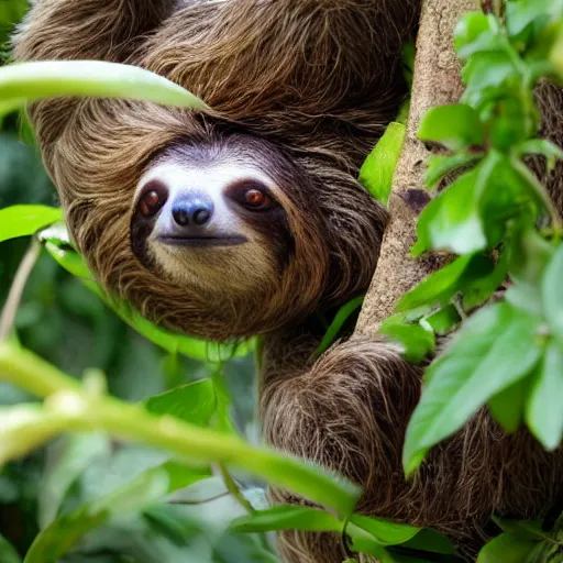 Image similar to sloth drinking tea
