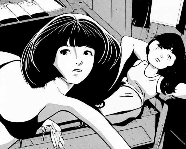 Image similar to deleted scene from perfect blue