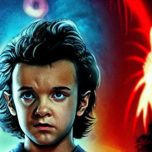 Image similar to wolverine in stranger things