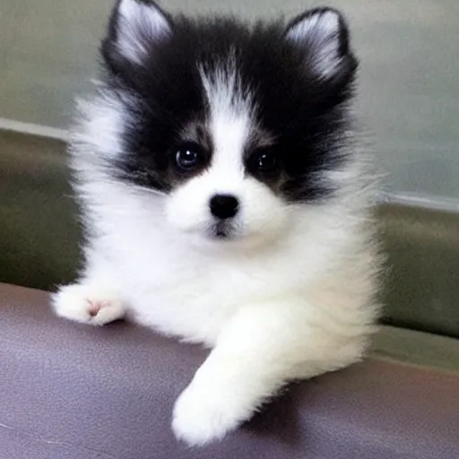 Image similar to The most fluffy cute animal in the world