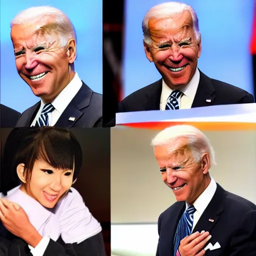 Prompt: Joe Biden as Hatsuna miku