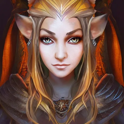 beautiful character design of a female elven druid, | Stable Diffusion ...