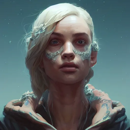 Image similar to highly detailed portrait 💀💎, in gta v, stephen bliss, unreal engine, fantasy art by greg rutkowski, loish, rhads, ferdinand knab, makoto shinkai and lois van baarle, ilya kuvshinov, rossdraws, tom bagshaw, global illumination, radiant light, detailed and intricate environment