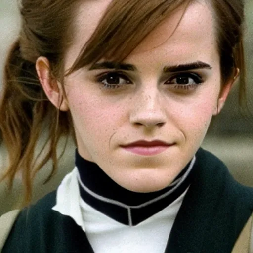 Image similar to emma watson as a student in a hogwarts 4k