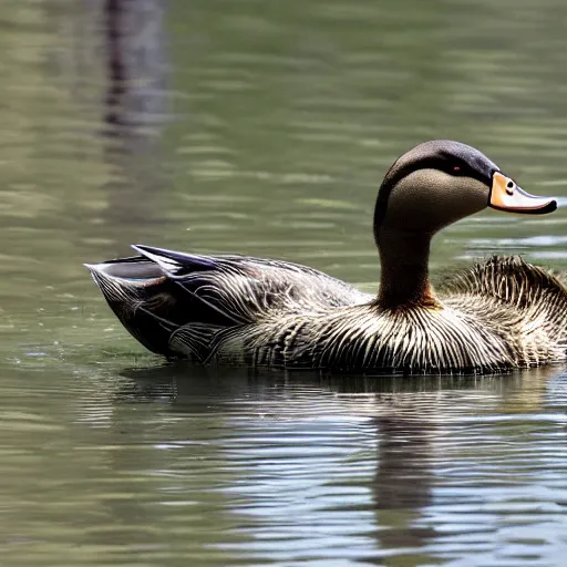 Prompt: duckzilla