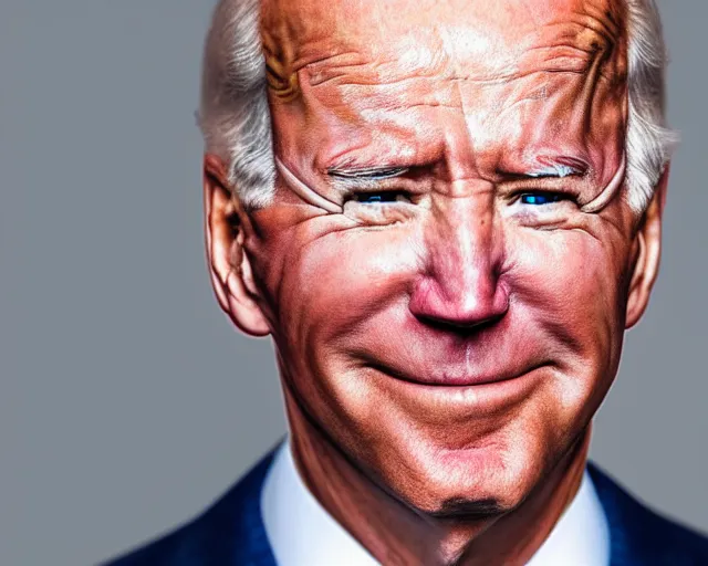 A portrait of joe biden with stoned red eyes, highly | Stable Diffusion ...