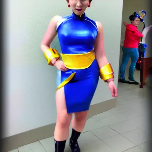 Prompt: I won my costume contest with my Chun Li costume