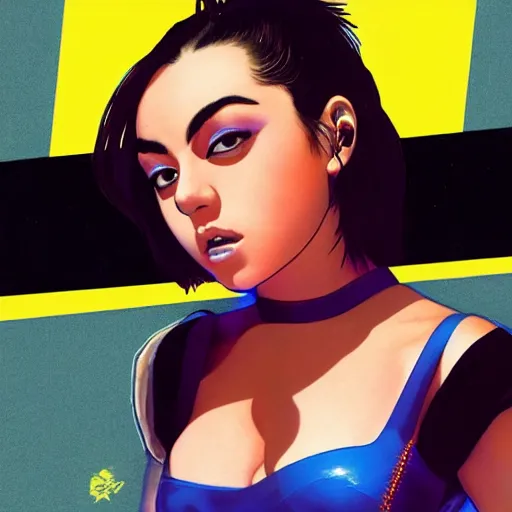 Prompt: charli xcx, by akira toriyama, anime