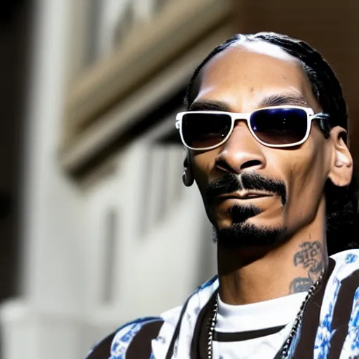 Prompt: a real image, Snoop Catt, Snoop Dogg is caucasian, european face, white boi, white white white white skin color