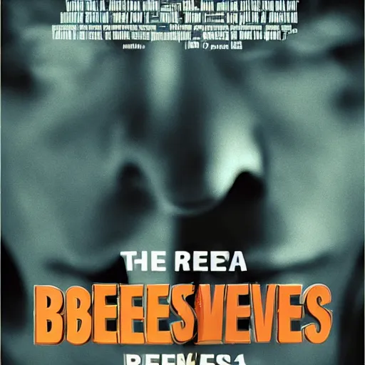 Image similar to movie poster about a person smelling bees