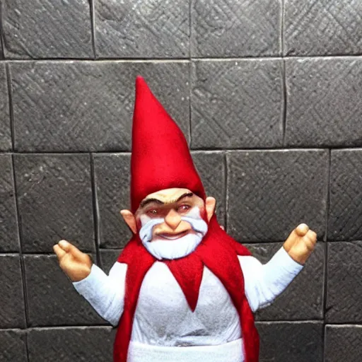 Prompt: gnome wrestler magomed magomedov