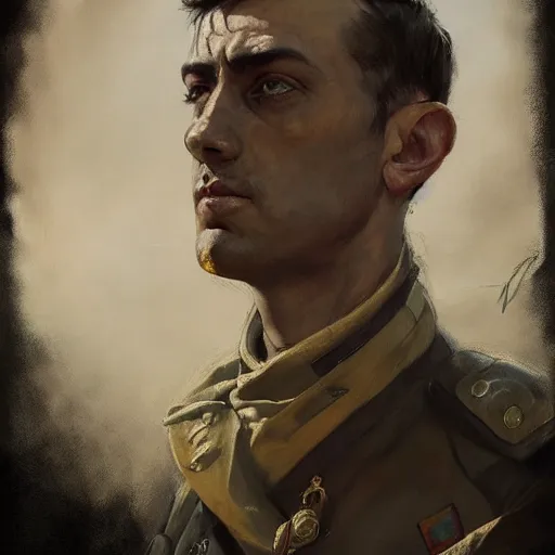 Prompt: portrait of king of asturia don pelayo, colourised, face portrait, epic, tragic, military art, fantasy, dieselpunk, hd shot, digital portrait, beautiful, artstation, comic style, by artgerm, guy denning, jakub rozalski, magali villeneuve and charlie bowater