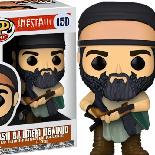 Image similar to Osama Bin Laden Funko Pop