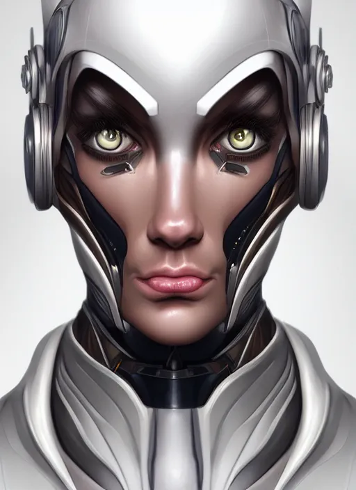 Prompt: portrait of a cyborg phman by Artgerm, biomechanical, hyper detailled, trending on artstation