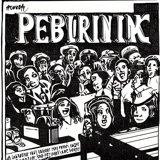 Image similar to robert crumb comic about pembroke pines flanagan high school students partying accurate eyes high detail