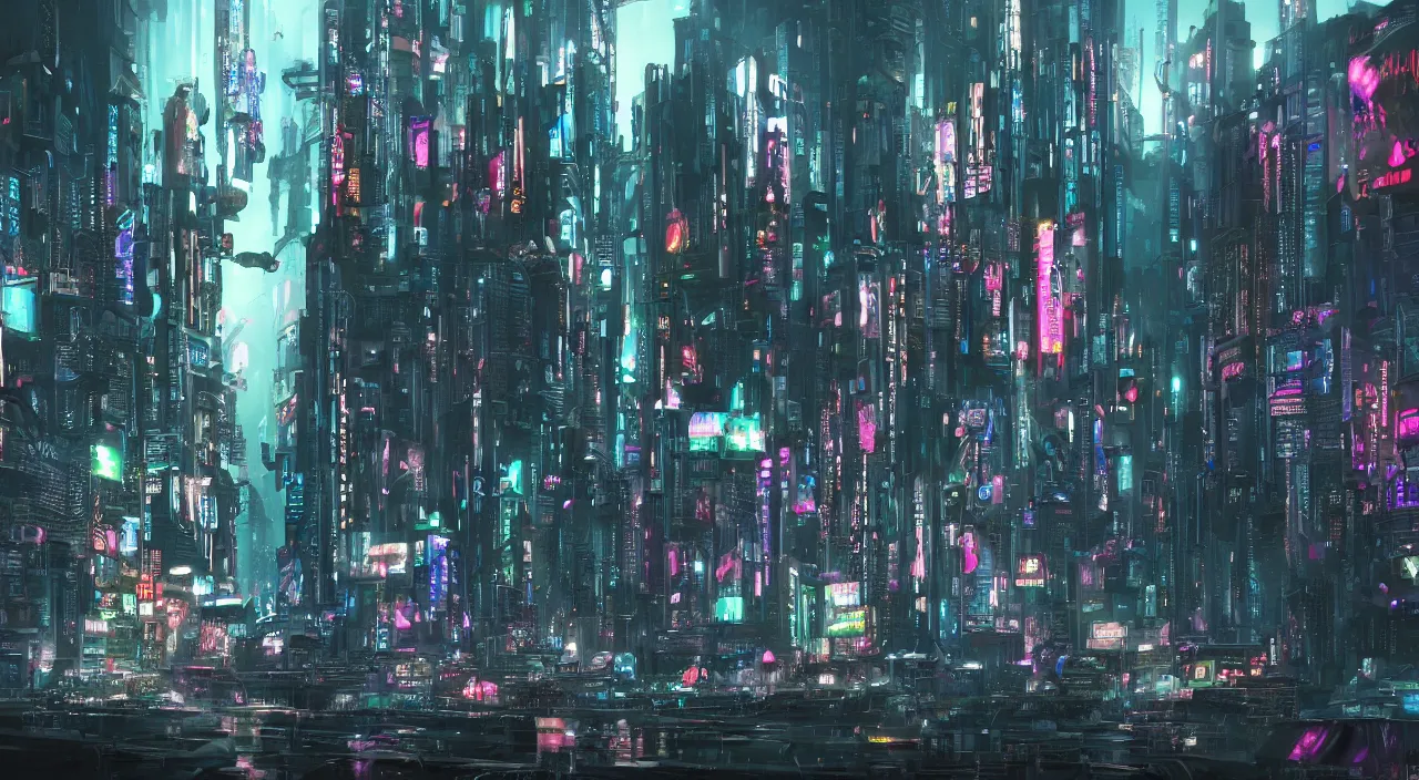 Image similar to cyberpunk valhalla