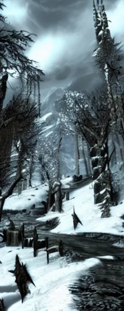 Image similar to skyrim wall nordic old