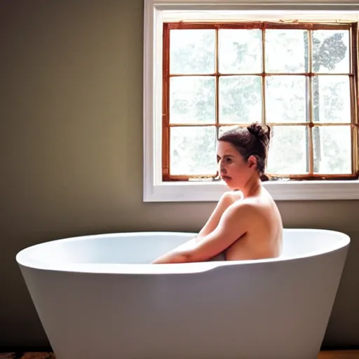 Image similar to christin hendricks in bathtub,