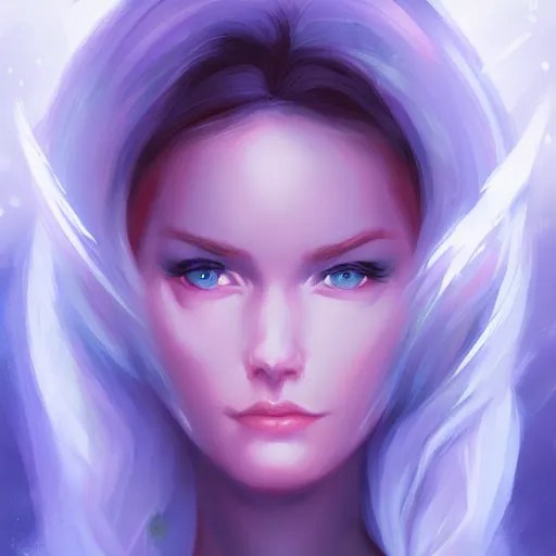 Image similar to Queen of Ice and storm, digital painting, artstation, concept art, smooth, sharp focus, illustration, outlined art, soft light, cinematic,