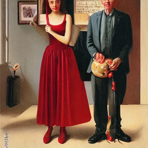 Image similar to man and woman, normal rockwell