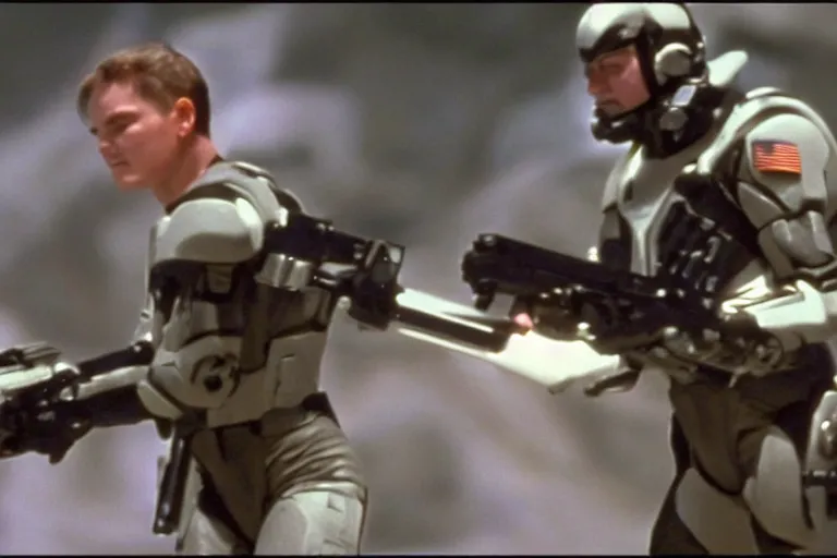 Image similar to Aurora in Starship Troopers (1997), highly detailed, high quality, HD, 4k, 8k, Canon 300mm, professional photographer, 40mp, lifelike, top-rated, award winning, realistic, sharp, no blur, edited, corrected, trending