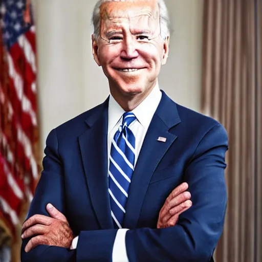 Image similar to A portrait photo of joe biden teams up with a teenage joe biden, perfect faces, 50 mm, award winning photography