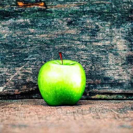 Image similar to a beautiful photo of a green apple