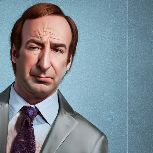 Image similar to super high quality saul goodman, realistic photorealistic high-resolution saul Goodman, very saul goodman, high def, saul, saul Goodman, better call saul, better call saul Goodman, 8k, 4k, professional, depth of field, sigma art 85mm f1.4, large sensor dslr, professional photo, saul goodman, very very saul goodman